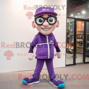 Máscara de Doutor Roxo...