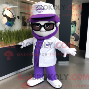 Purple Doctor mascot...