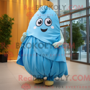 Sky Blue Potato mascot...