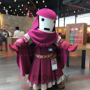 Magenta Medieval Knight...