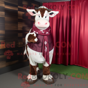 Maroon Holstein Cow...