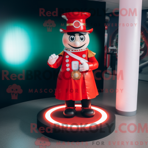 Red Ring Master mascot...