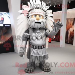 Silver Chief mascot costume...