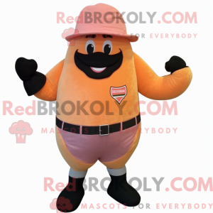 Peach Squash Maskottchen...
