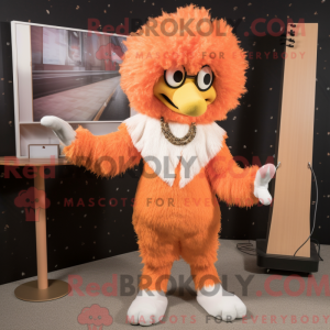 Peach Fried Chicken mascot...