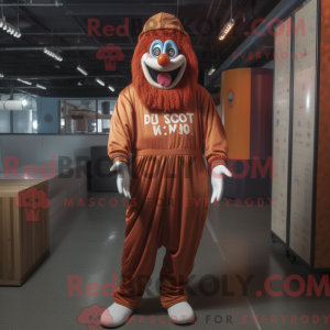 Rust Klovn maskot kostume...