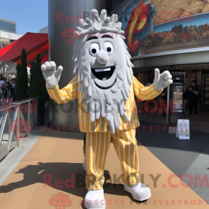 Silver French Fries mascot...