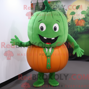 Forest Green Pumpkin maskot...