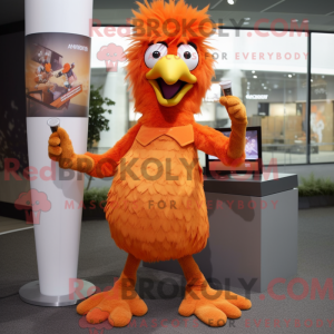 Postava maskota Orange...