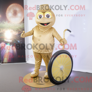 Gull Unicyclist Maskot...