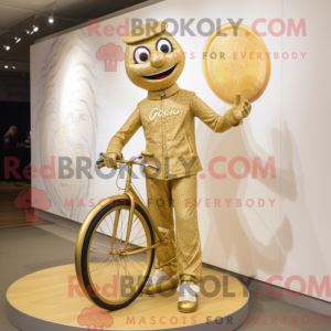 Gull Unicyclist Maskot...