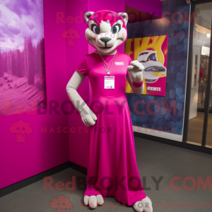 Magenta Puma máscara de...