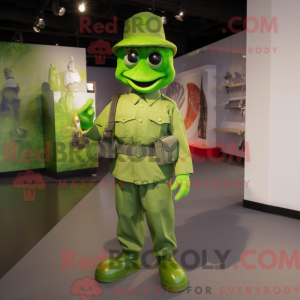 Lime Green Soldier...