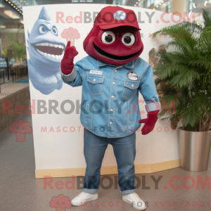 Maroon Barracuda maskot...