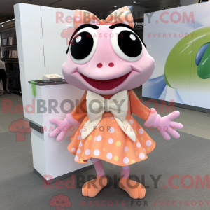 Figura de máscara de sapo...