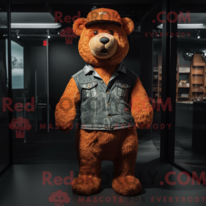 Rust Bear Maskottchen...