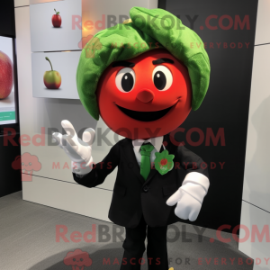 Apple mascot costume...