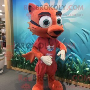 Lakse maskot kostume...
