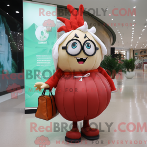 Onion mascot costume...