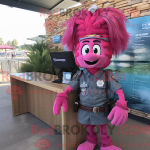 Magenta Marine Recon mascot...