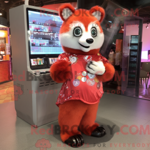 Figura de máscara de panda...