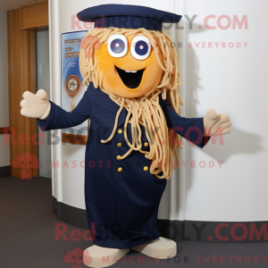 Navy Spaghetti maskot...