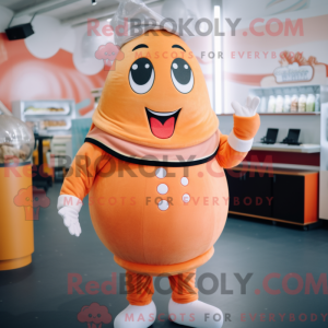 Peach Gyro maskot kostume...
