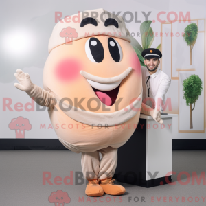 Peach Gyro mascot costume...