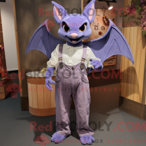 Lavender Bat Maskottchen...