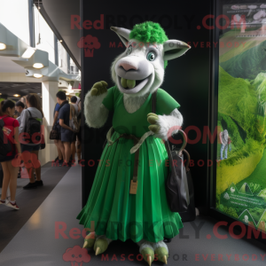 Maskottchenkostüm Grüne...