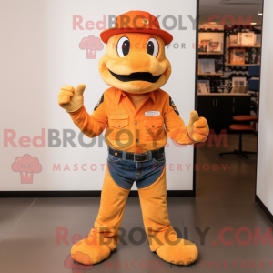 Maskottchenkostüm Orange...