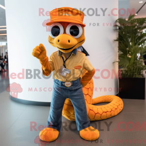 Costume mascotte de Python...