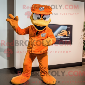 Maskottchenkostüm Orange...