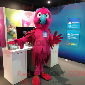 Postava maskota Magenta...