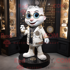 White Hourglass mascot...