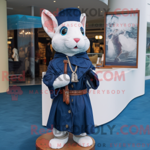 Navy Rabbit maskot...