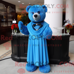 Máscara de urso de pelúcia...