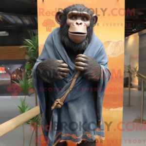 Chimpanzee mascot costume...