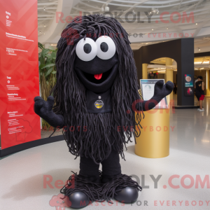 Black Spaghetti mascot...