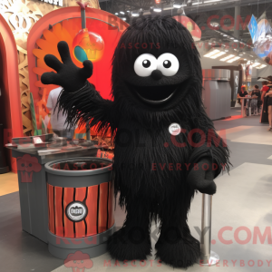 Black Spaghetti mascot...