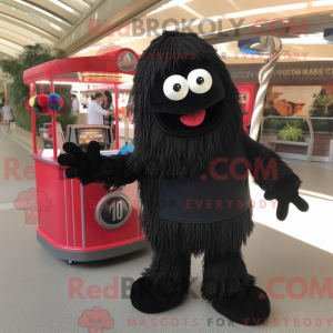 Black Spaghetti mascot...