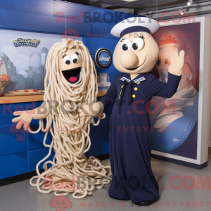 Navy Spaghetti maskot...