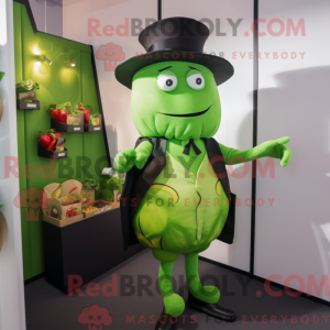 Lime Green Pepper mascot...