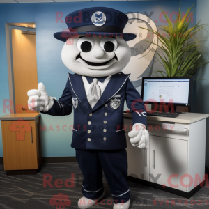 Navy Computer mascotte...