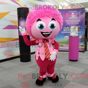 Maskotka Pink Candy kostyme...