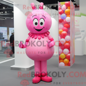 Maskotka Pink Candy kostyme...