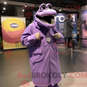 Purple Titanoboa mascot...