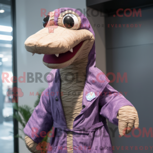 Purple Titanoboa mascot...