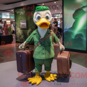 Forest Green Gosling mascot...