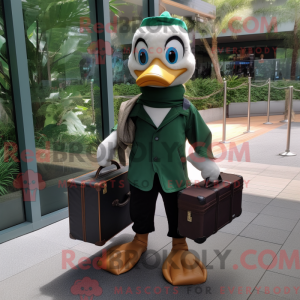 Forest Green Gosling mascot...